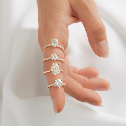 Brilliant vs. Crushed Ice Moissanite: Ethical Ring Choices - Moissanite Engagement Rings