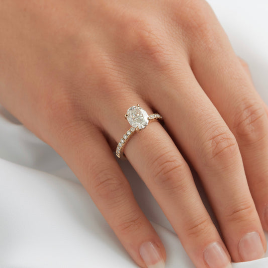 Does Moissanite Get Cloudy? - Moissanite Engagement Rings