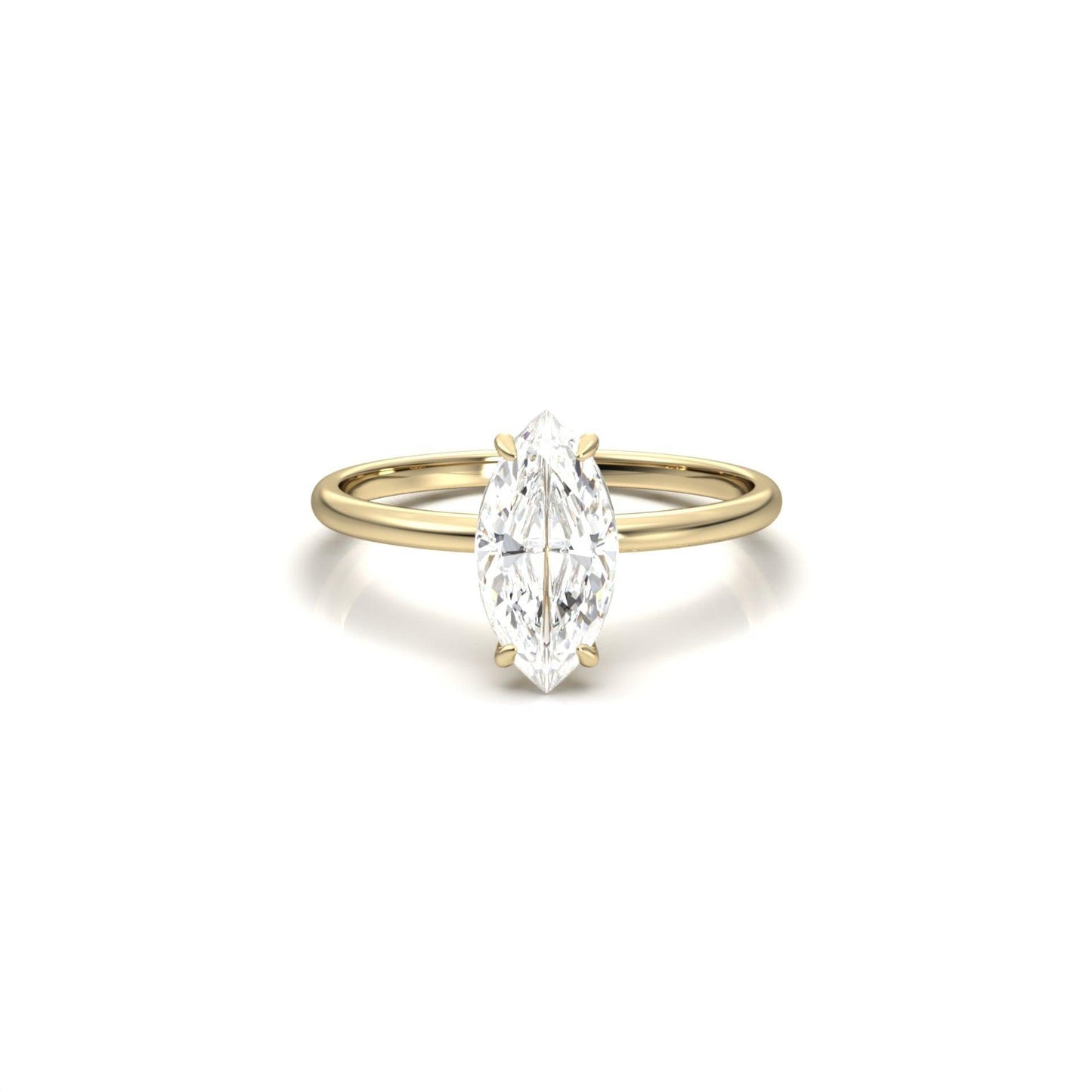 Moissanite Rings Marquise | Moissanite Engagement Ring