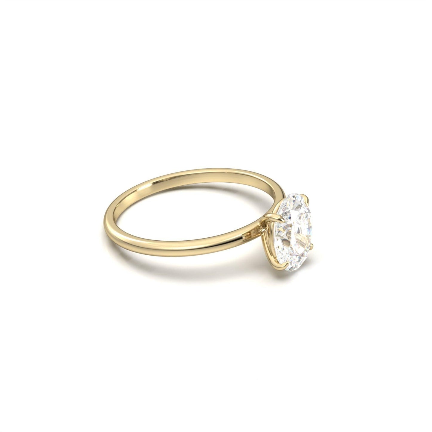 Oval Ring | Moissanite Engagement Rings