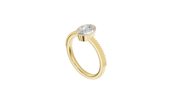 Oval Bezel