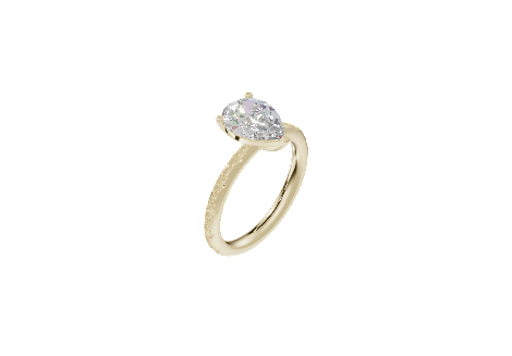 Antique Engraved Solitaire