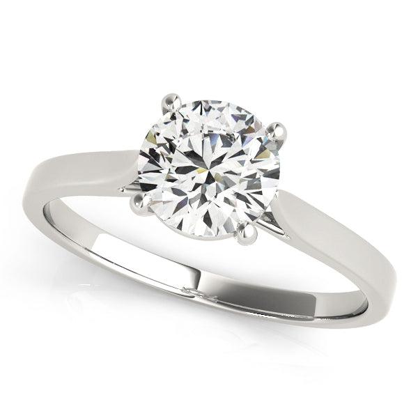 Round - Moissanite Engagement Rings