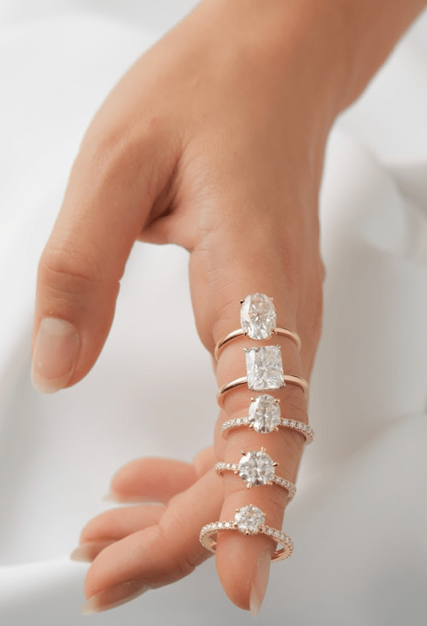 The 4Cs: Carat Weight, Cut, Clarity, and Colour - Moissanite Engagement Rings