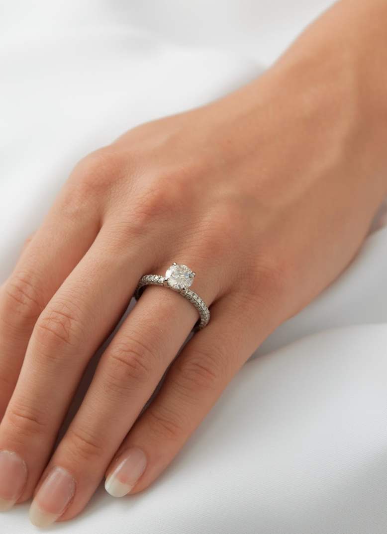How Much Is A 1 Carat Moissanite Worth?