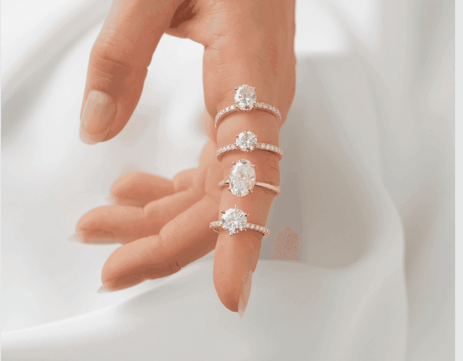 Brilliant vs. Crushed Ice Moissanite: Ethical Ring Choices - Moissanite Engagement Rings