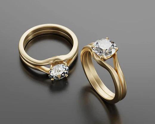 Can I find rose gold, yellow gold, and white gold options in Guthrie Jewellery's collection?