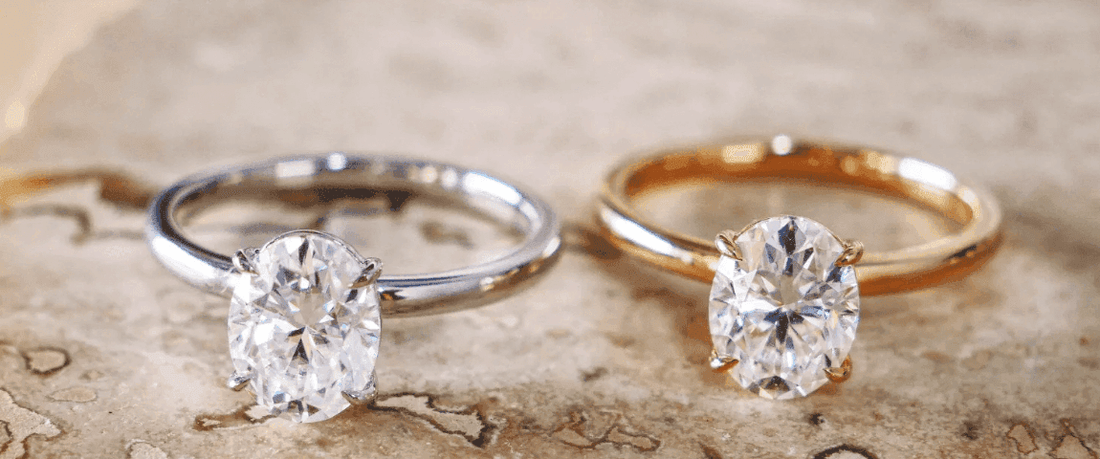 Can you tell the difference between a moissanite and a diamond? - Moissanite Engagement Rings