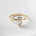 Lyra — Marquise Solitaire Moissanite Engagement Ring