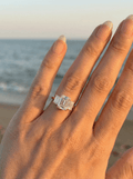 Vivienne — Emerald Trilogy Diamond Engagement Ring