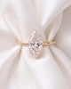 Kaia: Marquise Hidden Halo Moissanite Engagement Ring