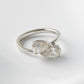 Pear Two-Stone Diamond Ring
