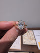 3 Carat Oval Moissanite | Solitaire design Size L 18k Yellow gold