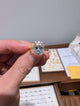 5 Carat Elongated Cushion Moissanite Size K 14k Yellow Gold