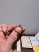 2ct Round With Pave Platinum 2.5mm Band Size M