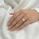 East West Bezel Marquise Solitaire Diamond Engagement Ring - Moissanite Engagement Rings