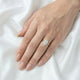 Pear Hidden Halo Moissanite Engagement Ring — Guthrie Jewellery
