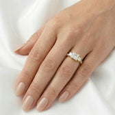 Greta: Princess Trilogy Diamond Engagement Ring