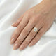 Radiant Solitaire Moissanite Engagement Ring — Guthrie Jewellery