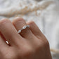 Cluster Diamond Wedding Band - Moissanite Engagement Rings