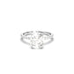 Elongated Cushion Hidden Halo & Full Pavé Moissanite Engagement Ring - Moissanite Engagement Rings