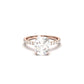 Elongated Cushion Hidden Halo & Full Pavé Moissanite Engagement Ring - Moissanite Engagement Rings