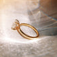 Elongated Cushion Hidden Halo Moissanite Engagement Ring - Ready To Ship - Moissanite Engagement Rings