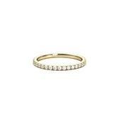 Full Pavé Diamond Wedding Band