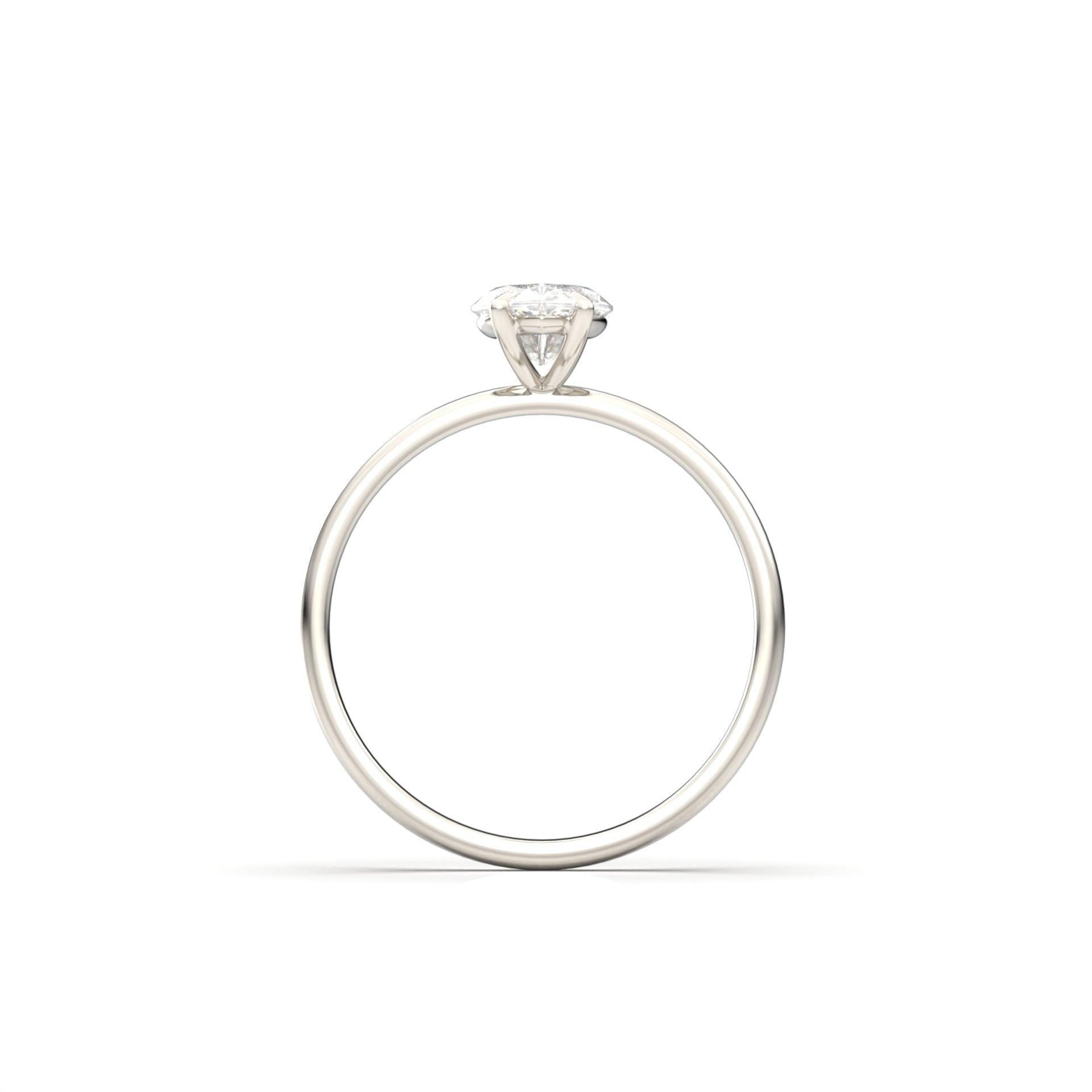 Marquise Solitaire | Moissanite Engagement Rings