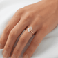 Marquise Solitaire Moissanite Engagement Ring