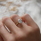 Oval Solitaire Moissanite Engagement Ring - Ready To Ship - Moissanite Engagement Rings