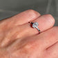 Oval Solitaire Moissanite Engagement Ring