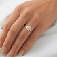 Princess Solitaire Diamond Engagement Ring - Moissanite Engagement Rings