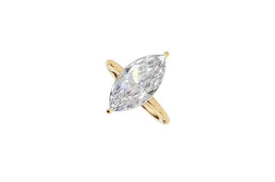Antique Engraved Solitaire