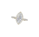Half-Pave Solitaire Halo Cathedral