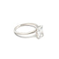 Radiant Solitaire Moissanite Engagement Ring | Moissanite Engagement Rings