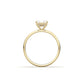 Radiant Solitaire Moissanite Engagement Ring | Moissanite Engagement Rings