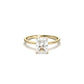 Radiant Solitaire Moissanite Engagement Ring | Moissanite Engagement Rings
