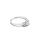 Round Clusters & Extra Prongs Moissanite Engagement Ring - Moissanite Engagement Rings