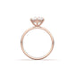 Round Cut Solitaire 6 Claw Setting - moissaniteengagementrings