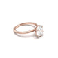Round Solitaire 6 Claw Setting Moissanite Engagement Ring - Moissanite Engagement Rings