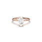Solitaire Marquise Engagement Ring | Moissanite Engagement Rings